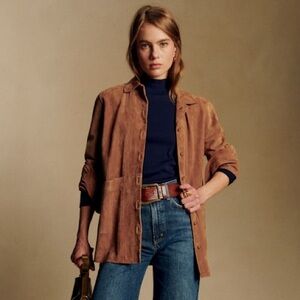 Sezane Will Suede Jacket